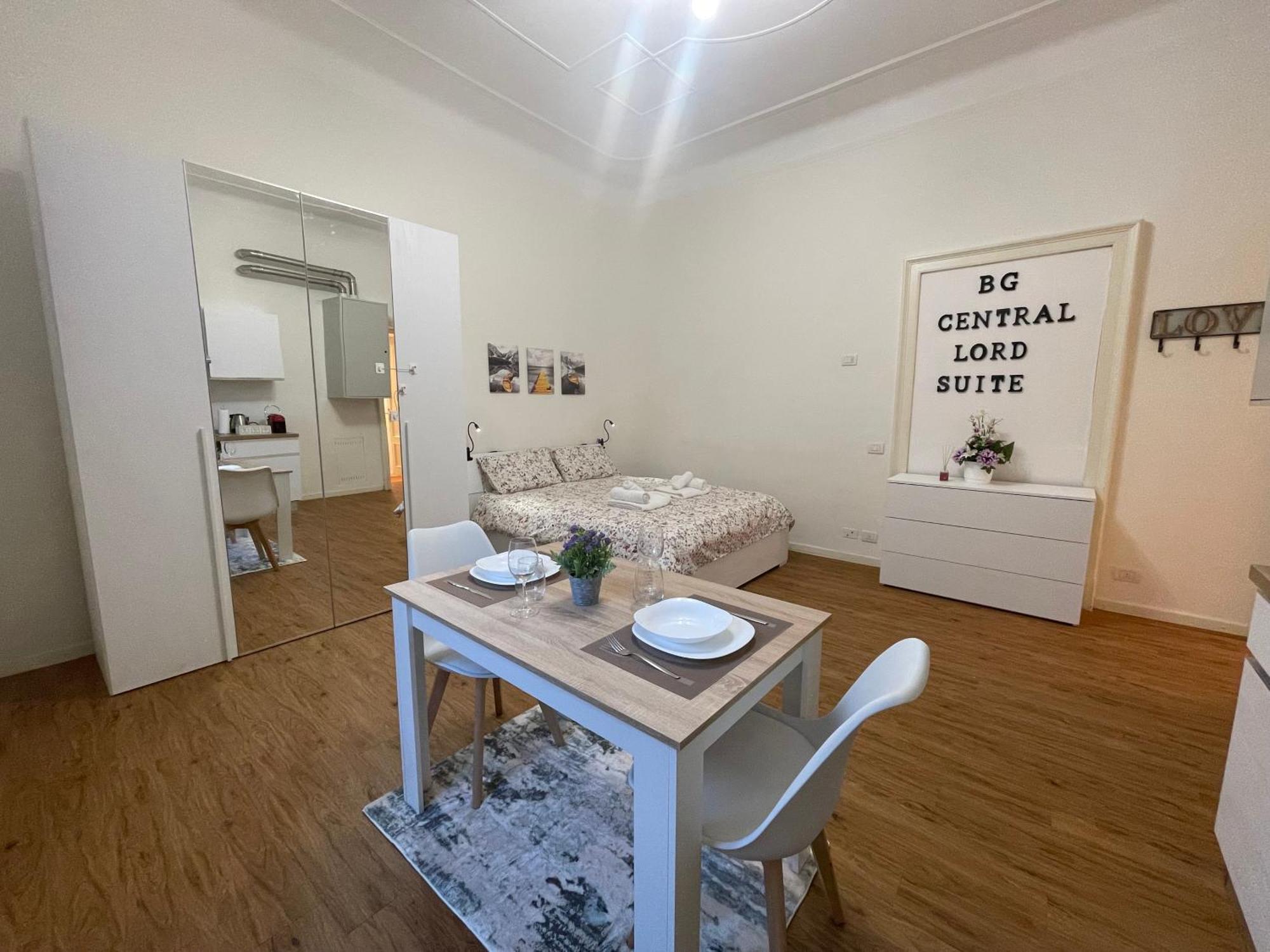 Bg Lord Con Parcheggio - Vista Citta Alta Apartment *