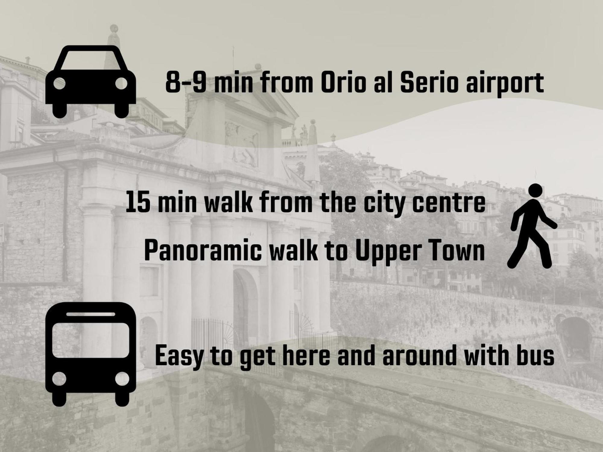 Zina - Giallo - 10 Min From Centre And Airport Bergamo