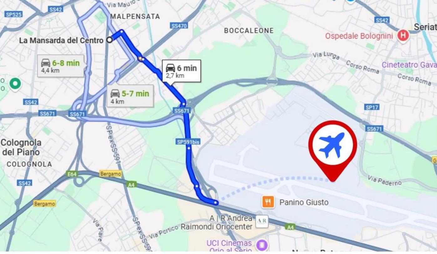 La Mansarda Del Centro Apartment Bergamo