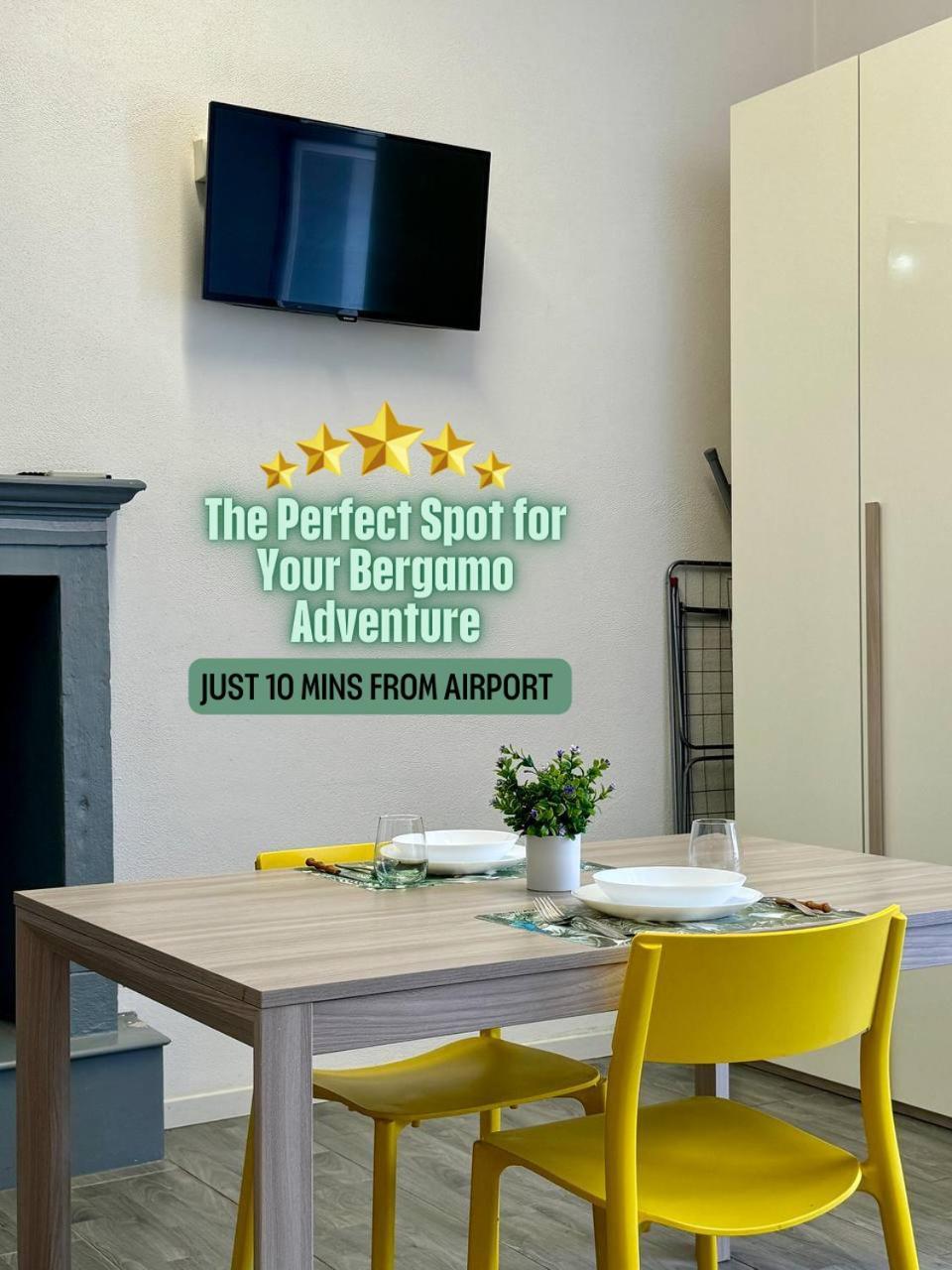 Chic - Near Airport & Center Apartment Bergamo