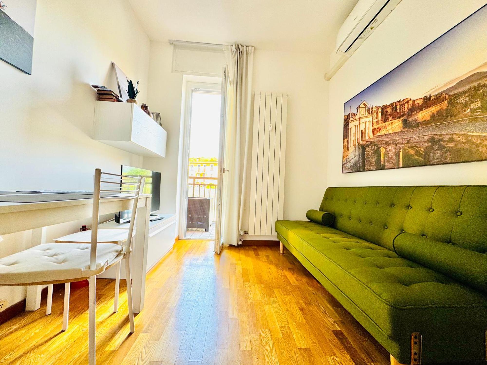 Apartment Quiet Flat Free Parking Bergamo